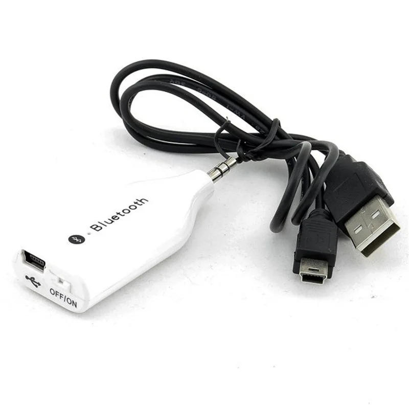 Мини USB Bluetooth беспроводной автомобильный комплект AUX приемник адаптер 3 5 мм аудио