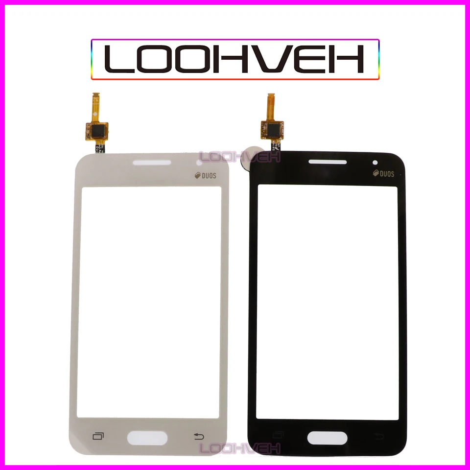 4," для samsung Galaxy DUOS Core 2 II SM-G355H G355H G355 G355M сенсорный экран дигитайзер Переднее стекло объектив сенсорная панель