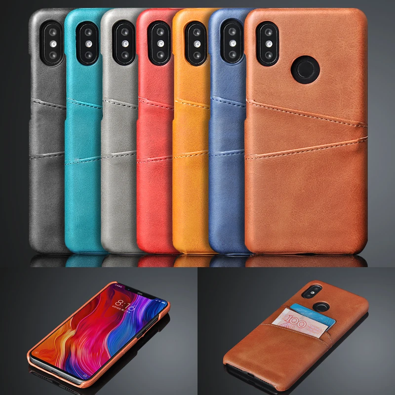 Держатель для карт кожаный чехол для huawei Y9 Y5 Y6 Y7 P20 P30 Lite Коврики 20 Pro на Honor 10i 8X 8C 8A 9 7C 7X 7A Pro P Smart плюс