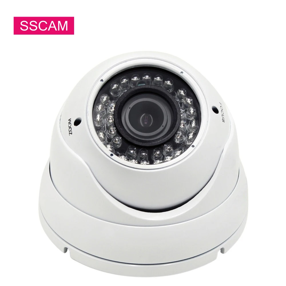 Высокая Разрешение 4MP купольная, аналоговая высокой четткости Камеры Скрытого видеонаблюдения Крытый 2,8-12 мм объектив, выдерживающие погружение до 30 метров Ночное видение купольная камера инфракрасный CCTV Cam