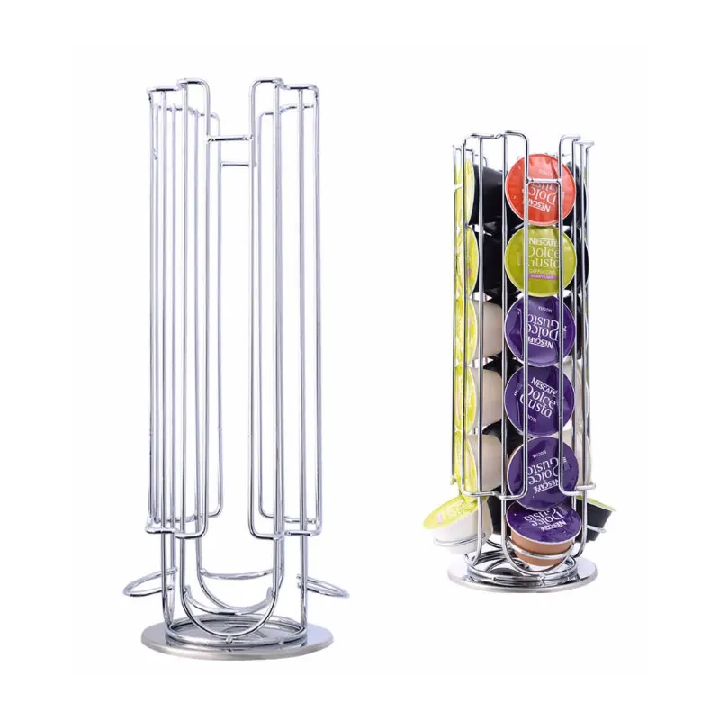 Стальной держатель для кофе Tassimo 24 капсулы подставка хранения ящик Dolce Gusto|coffee