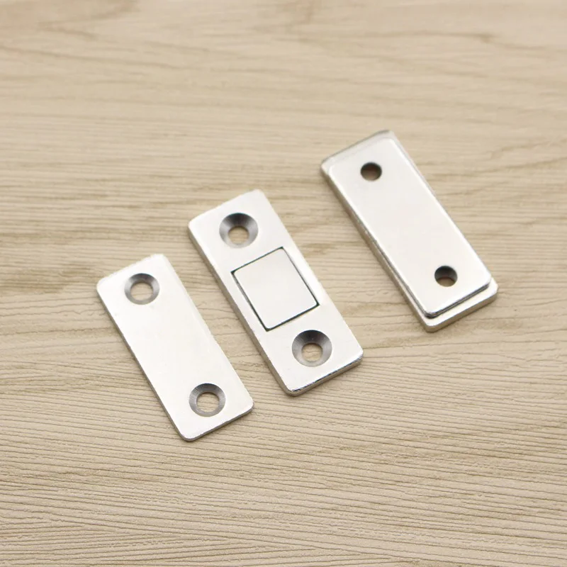 'Best' 2 шт. Магнитная ультра тонкая дверная защелка для мебели шкаф стеклянный