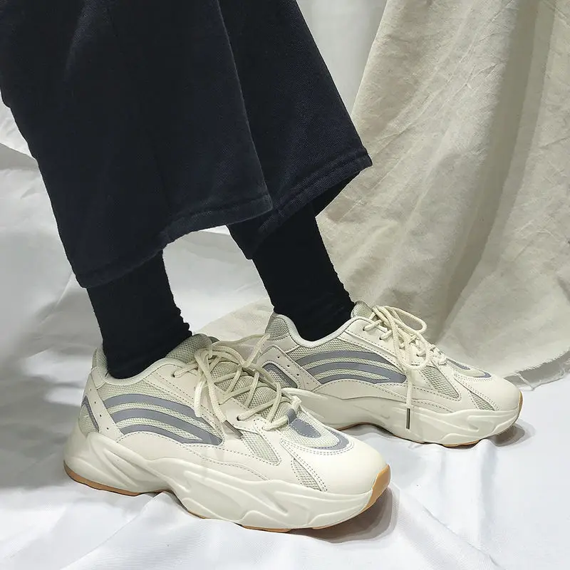 В стиле хип-хоп стильный непромокаемый плащ Для мужчин туфли Superstar в кэжуал папа