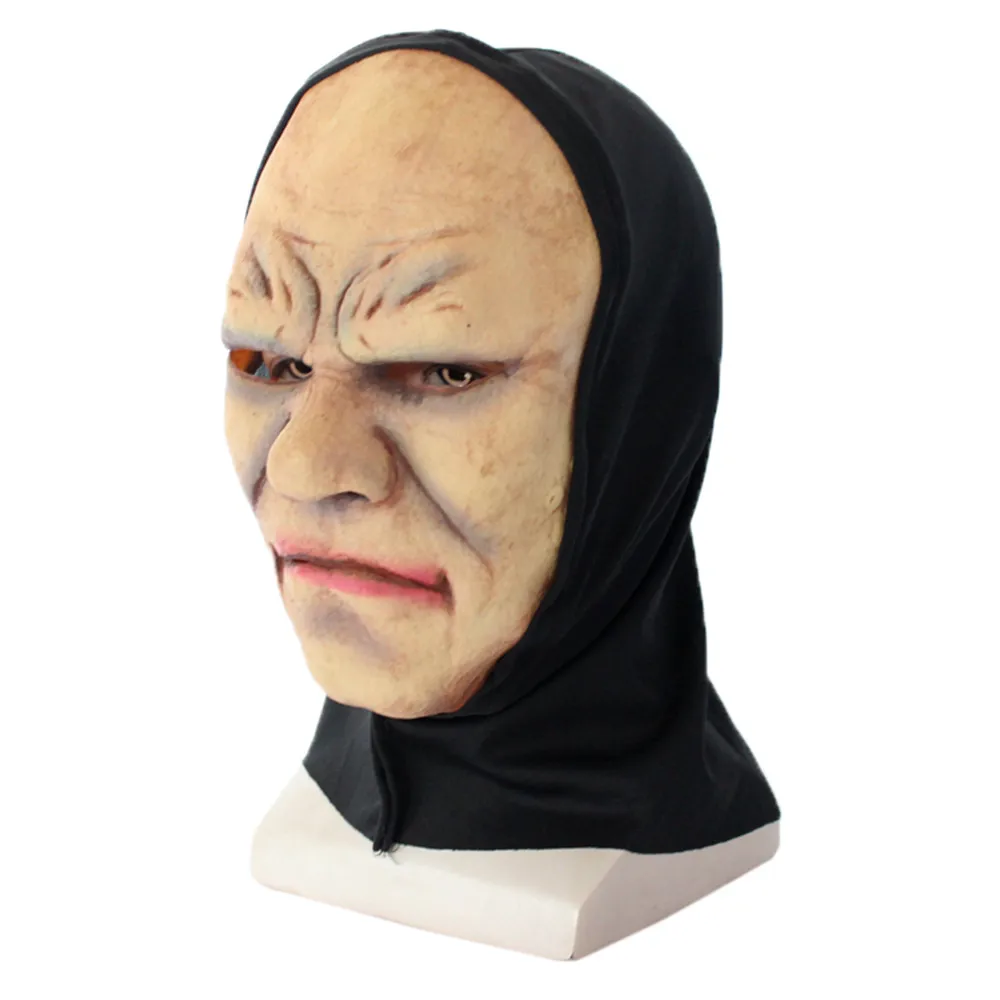 Маска ужаса 2019 полная световая затеняющая страшная маска маскарадный костюм на