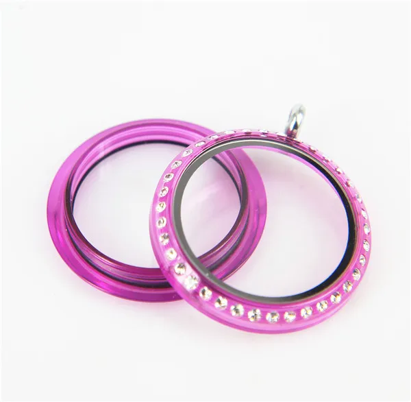 Vinnie дизайн ювелирных изделий 30 мм круглый акриловый медальон с подвесками со