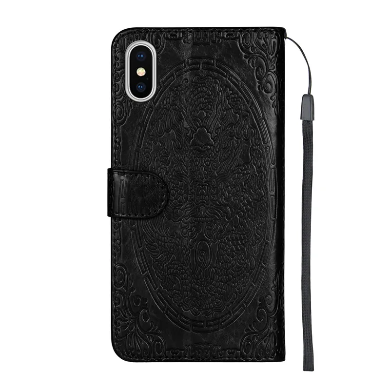 Новый роскошный чехол для iPhone 5 5S SE телефона из искусственной кожи 6 6S 7 8 9 X с