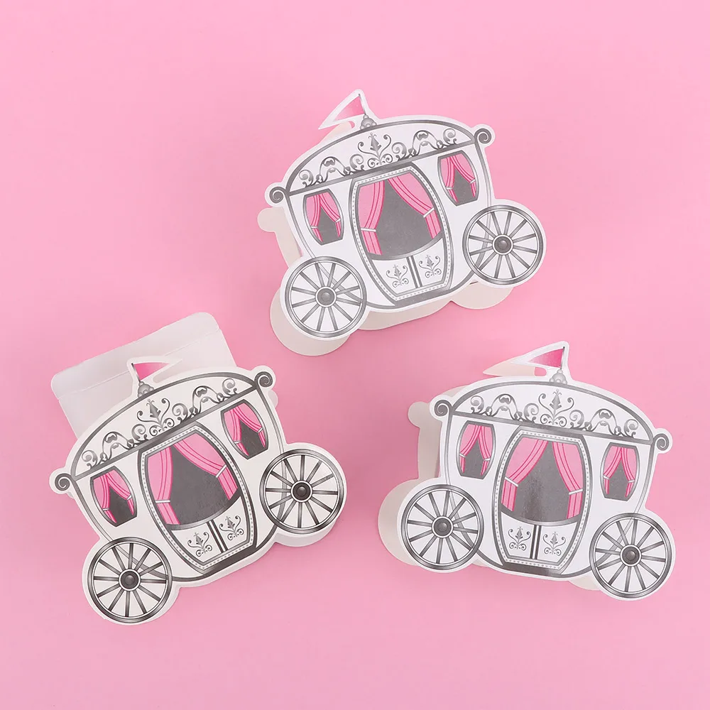 10 шт./компл. креативная миниатюрная подарочная коробка для конфет в стиле каретки