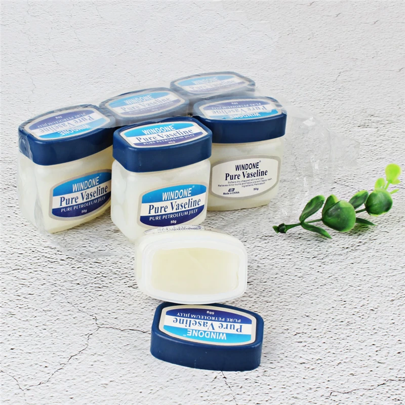 Увлажняющий крем Vaseline Pure Petroleum Jelly 50 г против трещин для рук защиты кожи ног