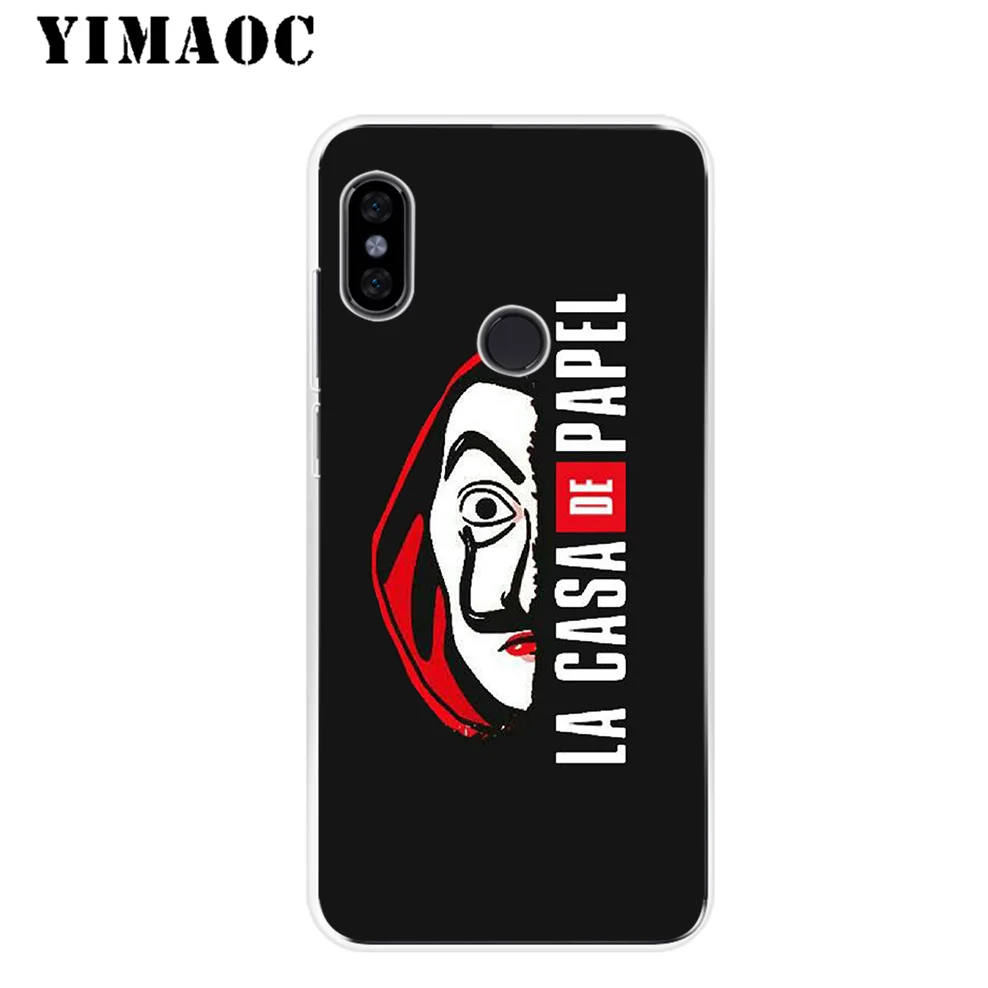 Yimaoc La Casa De Papel ТВ Мягкий силиконовый чехол для телефона Xiaomi Redmi 6 6A 5A 5 S2 Puls Note 7 4X4 4A