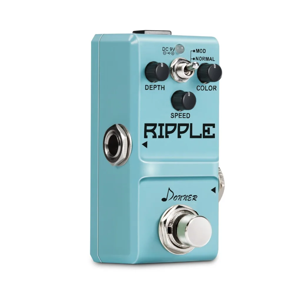 Donner Ripple Tremolo педаль гитарных эффектов портативный мини чистый аналоговый контур