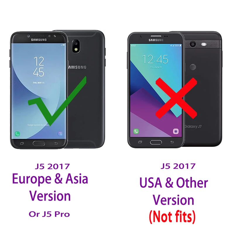 Зеркальный чехол для Galaxy J5 Pro тонкий с подставкой умный откидной крышкой Samsung 2017