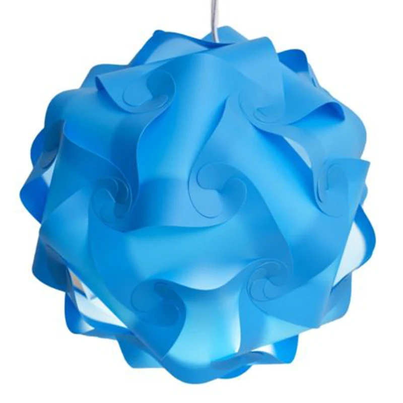 30 шт. DIY Современные элементы креативный IQ пазл лампа абажур подвеска Пазл Шар