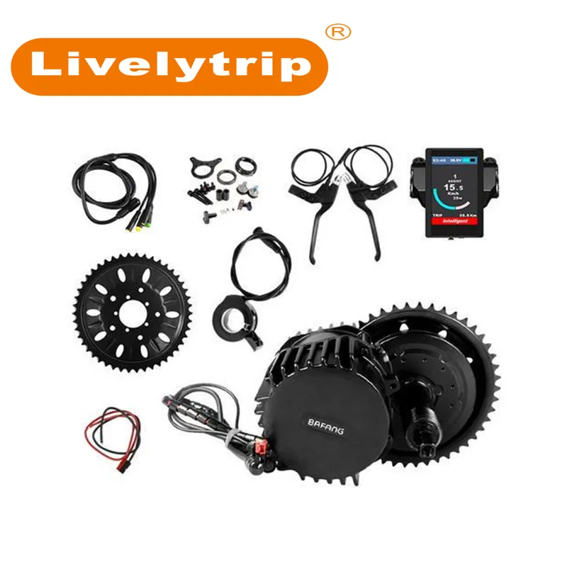 48v1000w Bafang Средний двигатель bbshd 03 BBS-HD Средний двигатель Средний привод двигатель кривошипный двигатель - Цвет: 68MM 850C