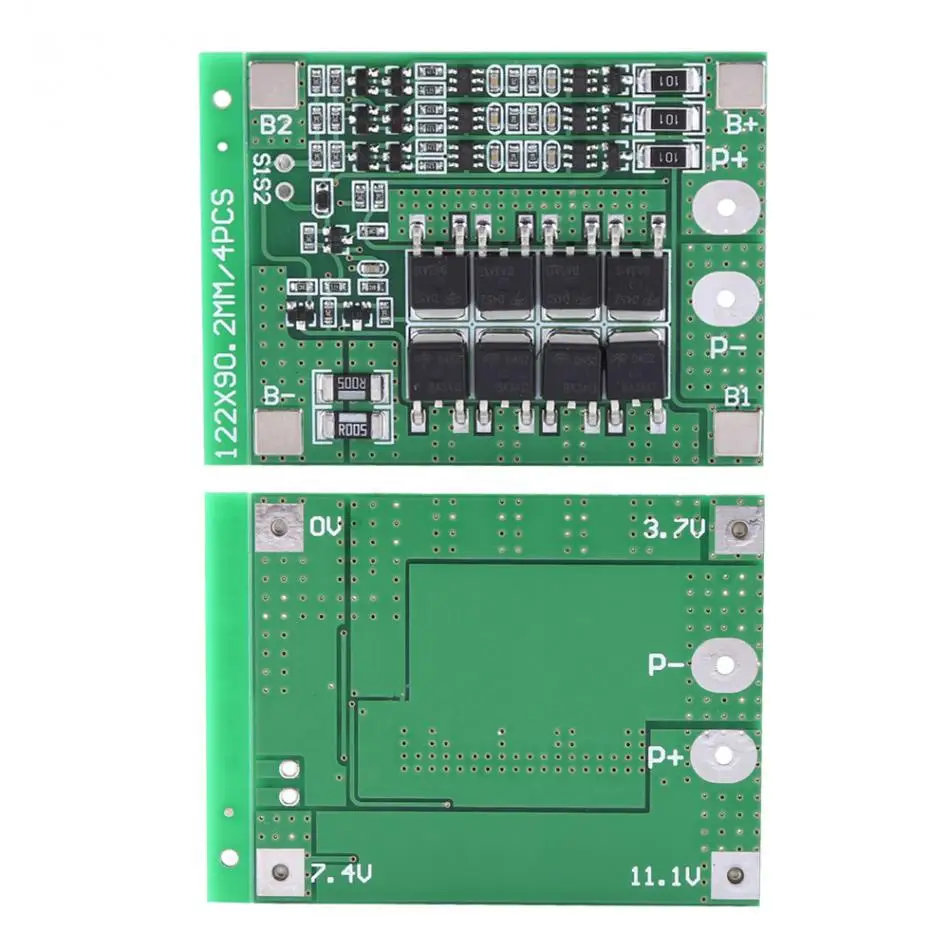 3S 18650 Защитная плата литиевая батарея 11 1 V 12 6 25A W/баланс защитная доска|board|board