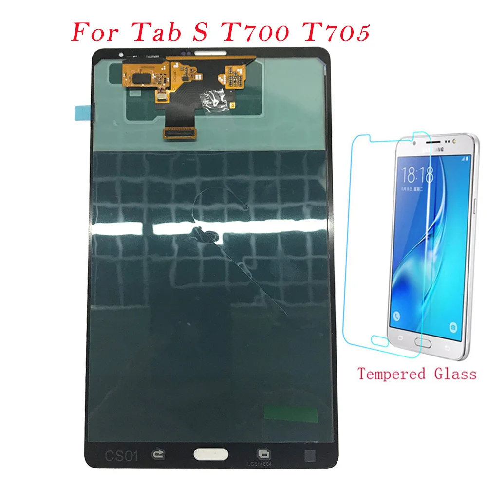 Тестовый планшет lcd s для samsung Galaxy Tab S 8,4 T700 T705 SM-T700 SM-T705 ЖК-дисплей сенсорный экран дигитайзер Рамка сборка ремонт