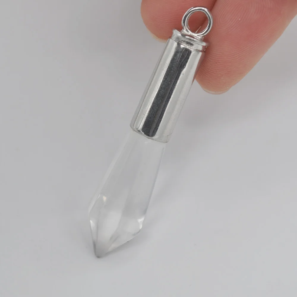 Natural Clear Crystal Bead GEM Pendant Jewelry For Gift W028 | Украшения и аксессуары