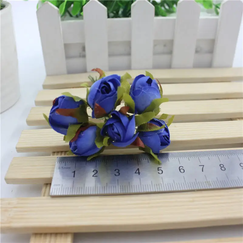 6 шт. букет цветов из искусственного шелка|flower flower|flower handflower cloth |