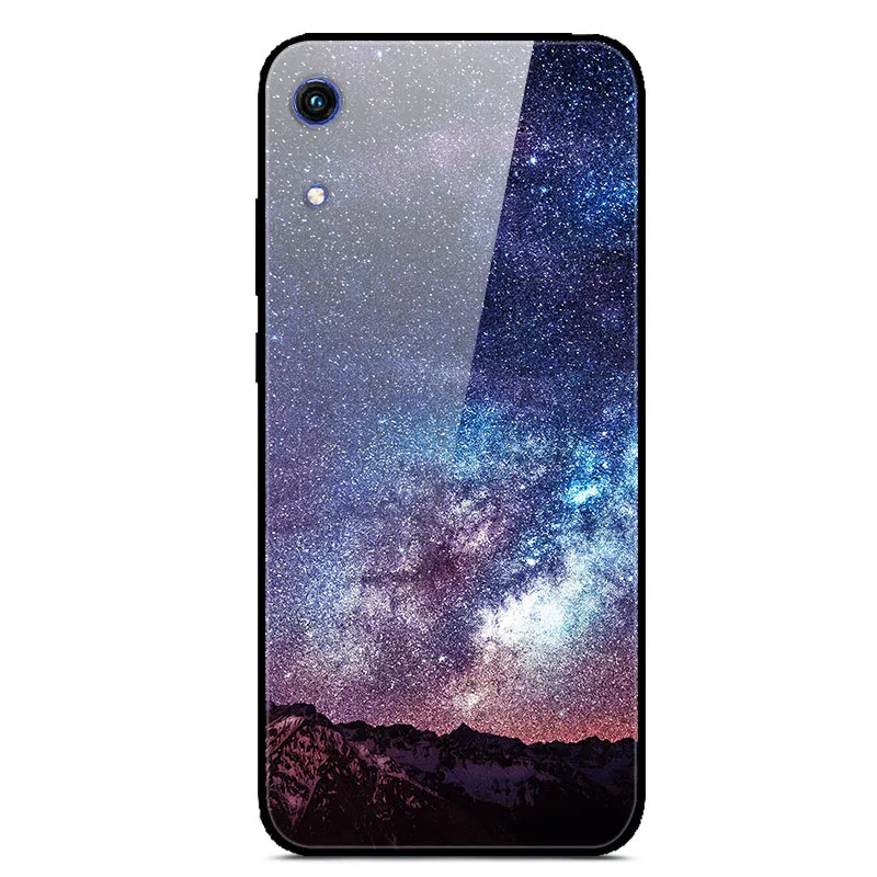 6 K JAT-LX1 для huawei Honor 8A 6,09 дюймов, стеклянный зеркальный жесткий чехол для телефона huawei Honor 8A, чехол для Honor8A 8 A A8, закаленное - Цвет: 6