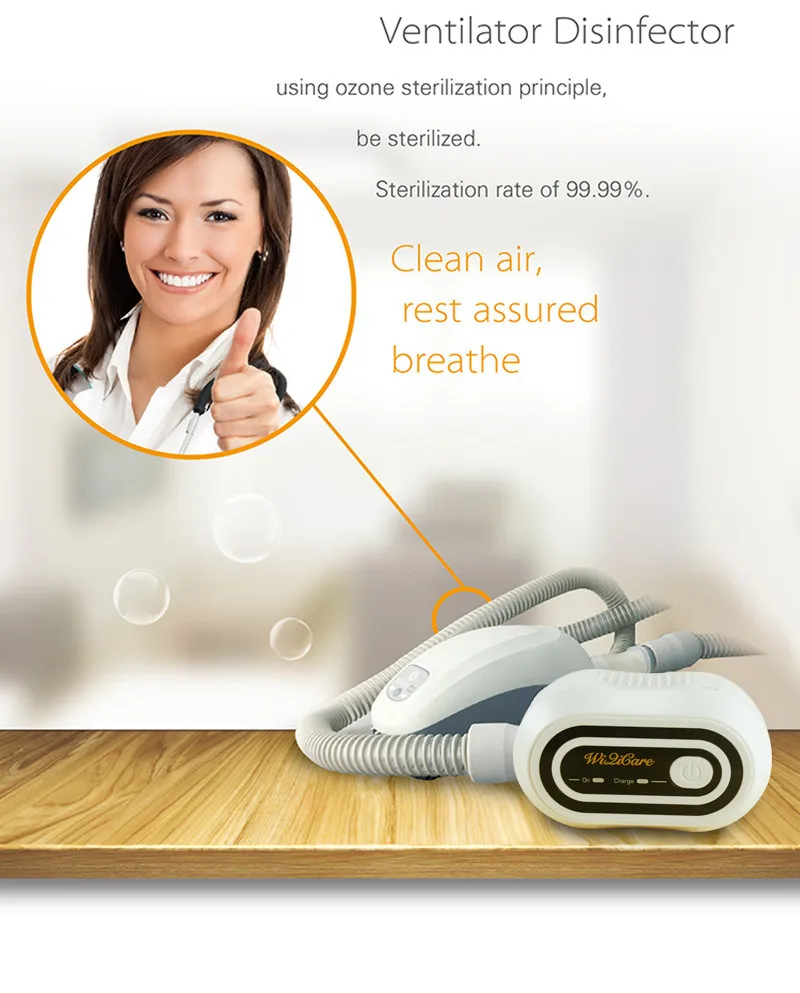 Батарея CPAP дезинфицирующее средство стерилизатор сипап apap Авто CPAP дезинфектор Вентилятор очиститель апноэ сна OSAS анти храп