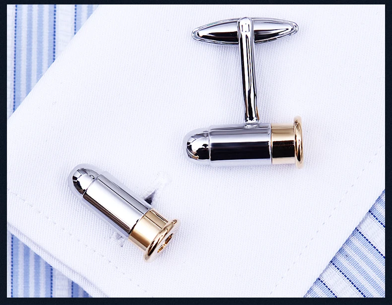 KFLK 2020 Luxury shirt cufflinks for mens Brand cuff button link TOP High Quality Bullet shape gemelos abotoadura Jewelry | Украшения и