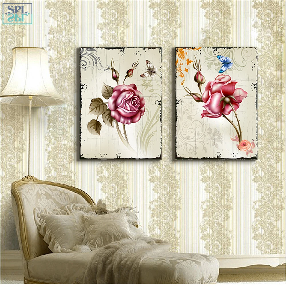 SPLSPL бескаркасная Модульная картина маслом холст искусство печать украшение дома