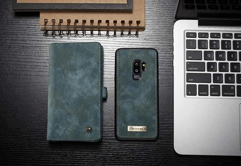 Роскошный чехол me из натуральной кожи для samsung Galaxy S8 S9 S10 Plus E 5G A70 A50 A40 Note 10 9 8 откидной Магнитный чехол-кошелек для телефона