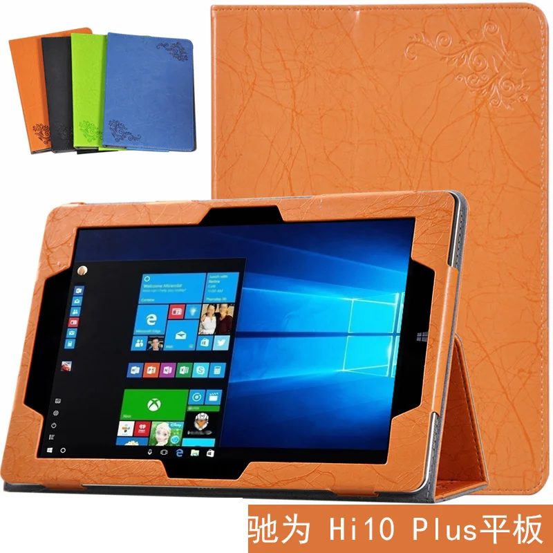 Чехол для планшета Chuwi VI10 Plus HI10 10 8 дюймов с магнитной подставкой и цветочным
