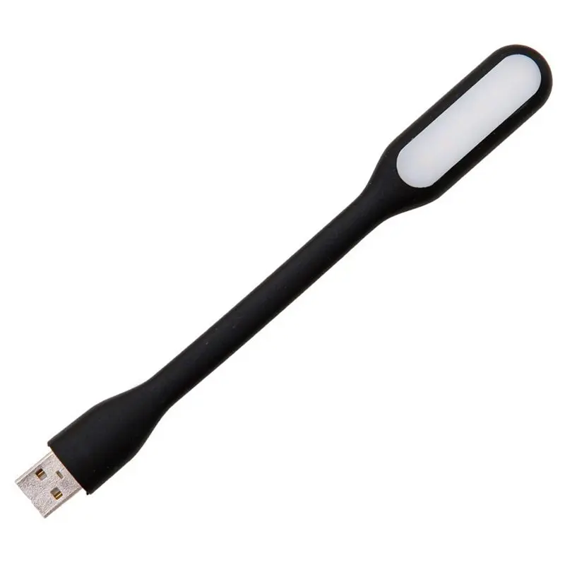 Гибкая USB Портативный Мини светодиодный лампы 5 В 1 2 Вт для настольного света