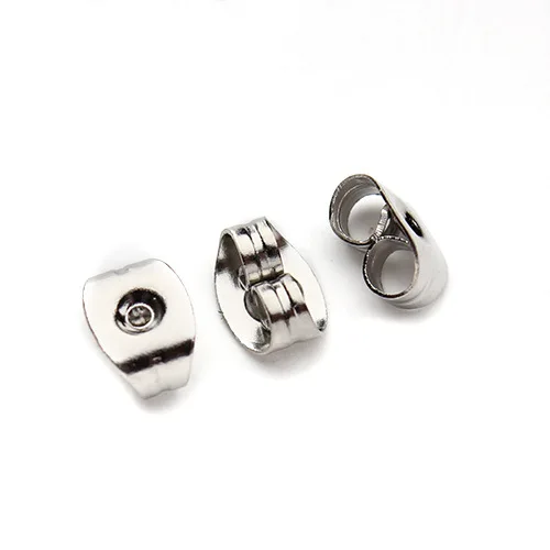 50psc ear plug stainless steel nail size 4.5*6.5mm | Украшения и аксессуары