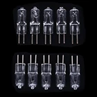 Галогенные лампы G5.3 220 в 35 Вт 50 Вт, 5 шт., галогенные лампы, хрустасветильник па, Рабочая лампа, желсветильник, прозрачные лампы, оптовая продажа