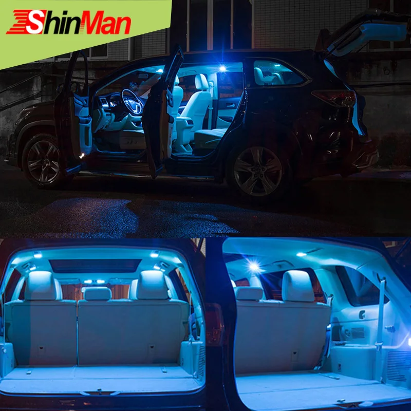 ShinMan 6x светодиодный автомобильный светильник Автомобильный внутренний