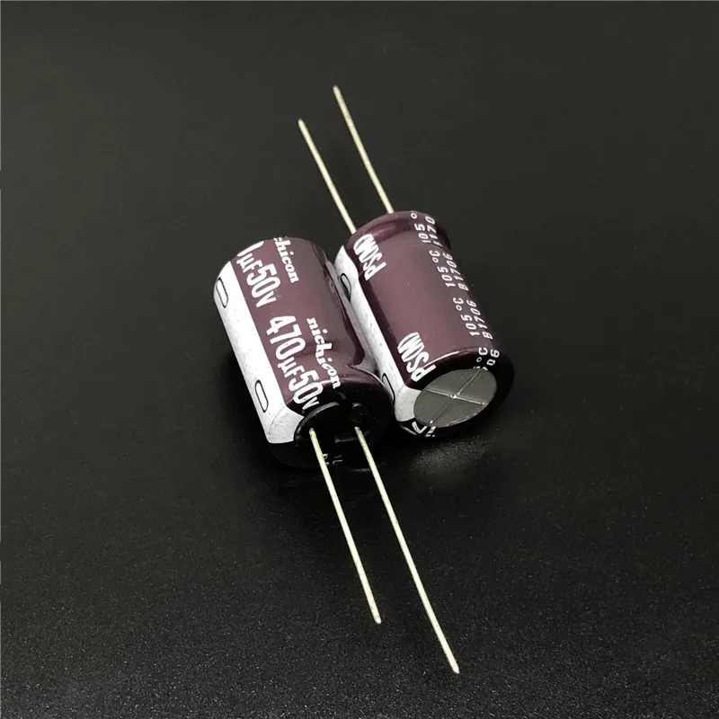 5 шт./50 шт. 470 мкФ 50 в NICHICON PS серия 12 5x20 мм низкое сопротивление 50V470uF алюминиевый