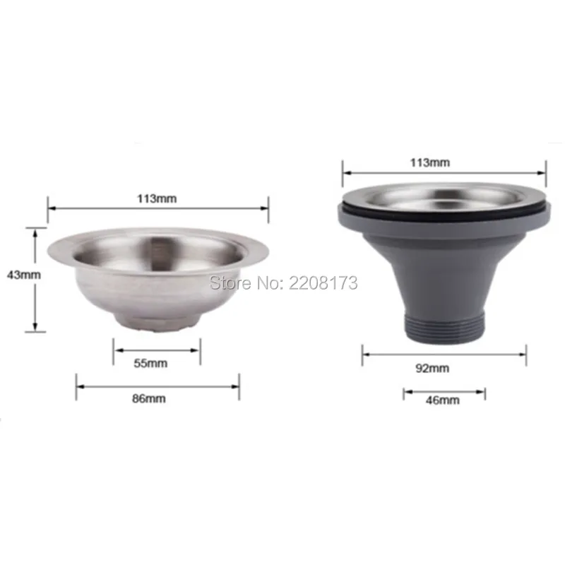 Акция розничные кухонные аксессуары напольный слив из нержавеющей стали SUS304