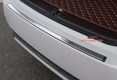 

Rear door Bumper Protector Sill plate cover trim For LEXUS RX350 450 2016 2017