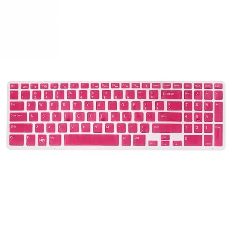 Прочный силиконовый чехол для клавиатуры 15 дюймов для Dell New Inspiron 15C 15CR 15MD 5CD 15MR 15M 15UR 15U#828