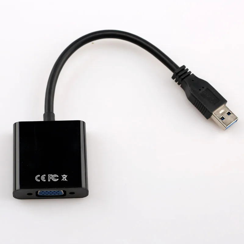 High Quality USB To VGA Converter Projector Usb 3.0 Vga Adapter External Display Multi Screen Transfer Line | Электроника