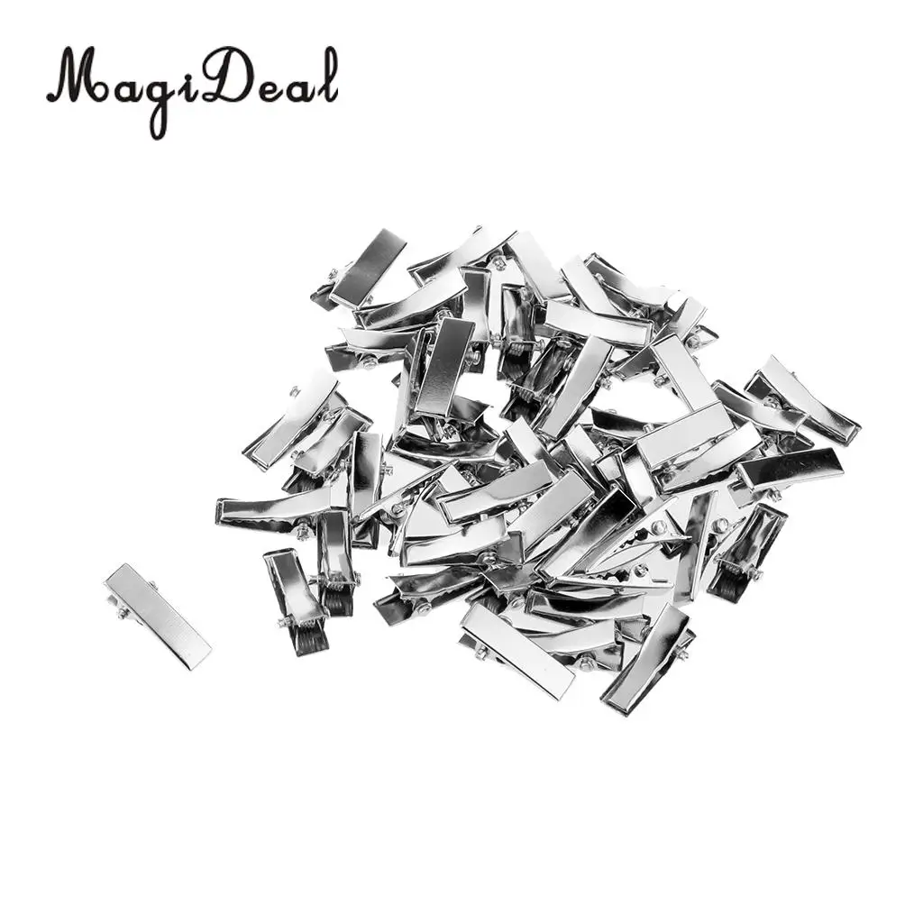 MagiDeal 50 шт./лот мини заколка из сплава для кукол Сделай Сам изготовление головной