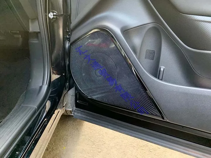 Обложка для колонки из нержавеющей стали Subaru Forester SK 2018 2019 внутренняя отделка