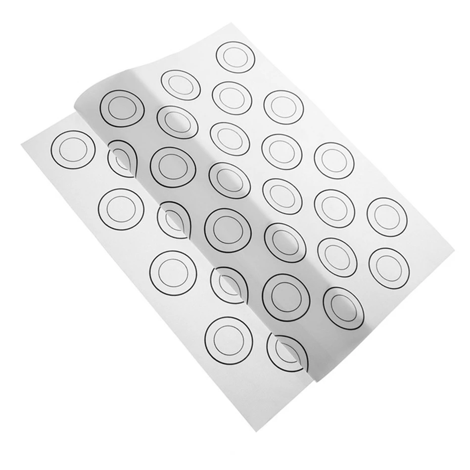 Макарон силиконовый коврик для выпечки 44 круги духовка макароны инструмент