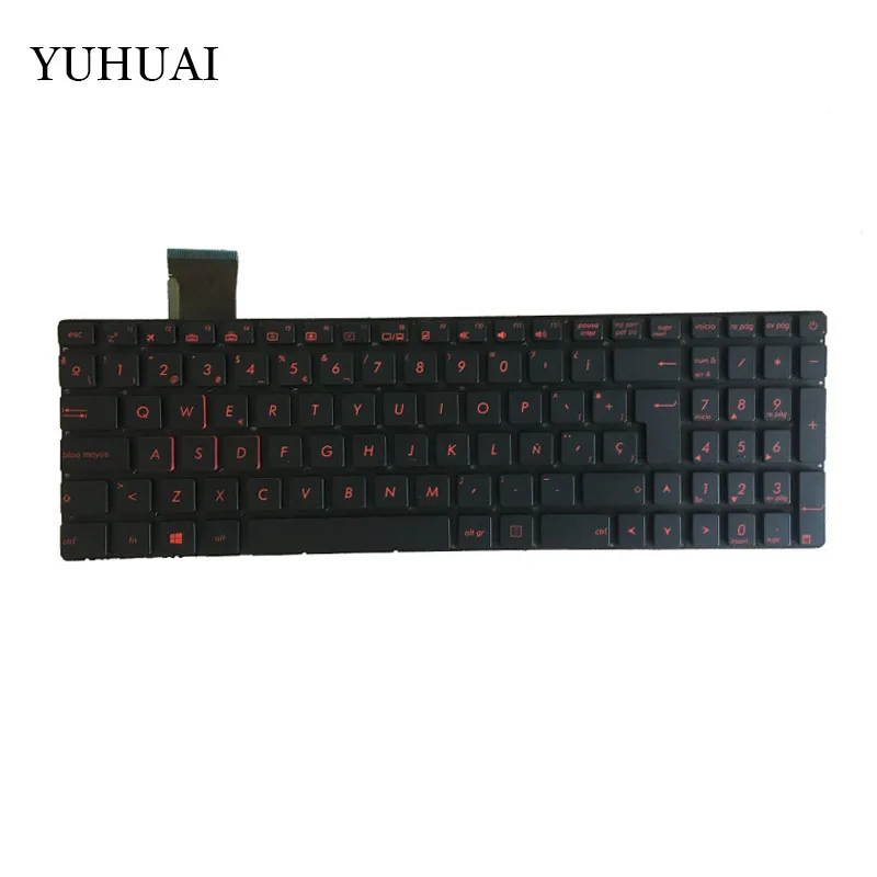 Новая испанская клавиатура для ноутбука ASUS GL552 GL552J GL552JX GL552V GL552VL GL552VW N552VW N552VX G771JM