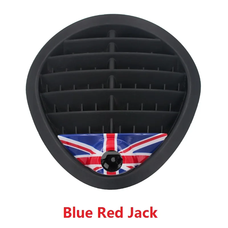 Red jack Автомобиль Центральной Консоли Панель украшение для вентиляционного отверстия Накладка Стикеры для mini countryman R60 2010 2011 2012 2013 внедорожник - Название цвета: Red jack