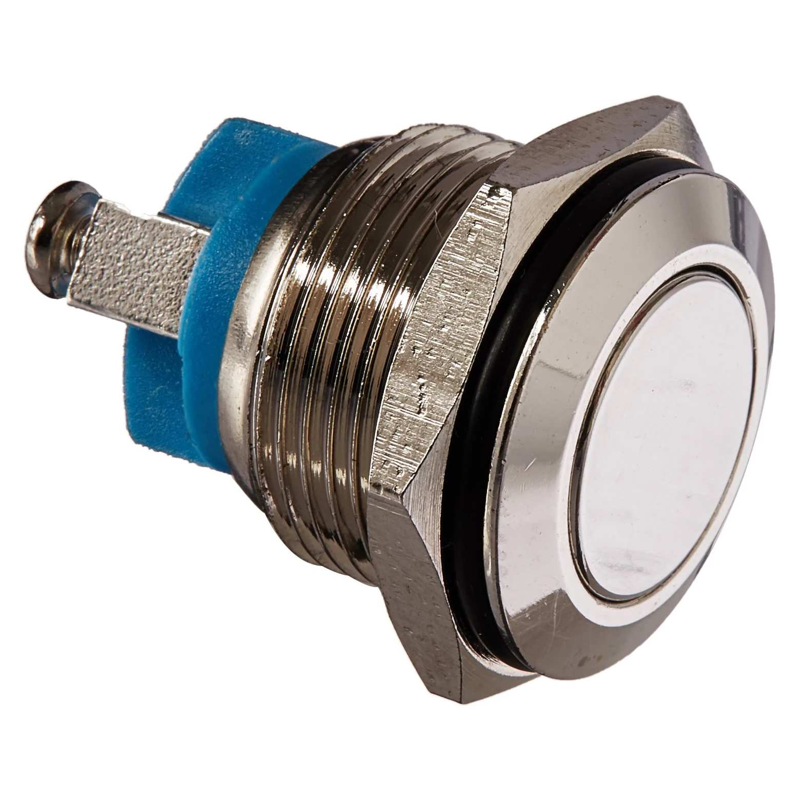 

Высококачественный DC 36V 2A Off-(On) NO 16mm металлический плоский Мгновенный кнопочный переключатель