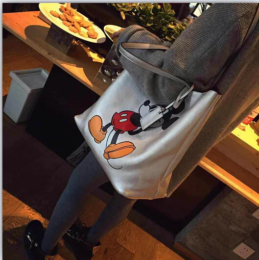 Женская сумка на плечо с мультипликационным принтом Микки Маус Disney 2019|Сумки