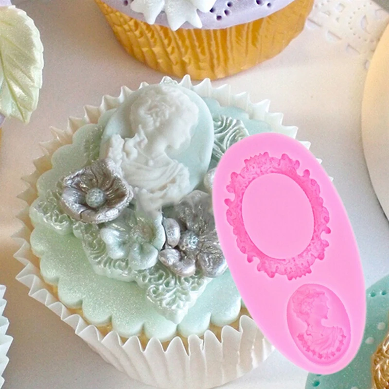 Новые зеркальные инструменты для украшения тортов из мастики рамка кекса