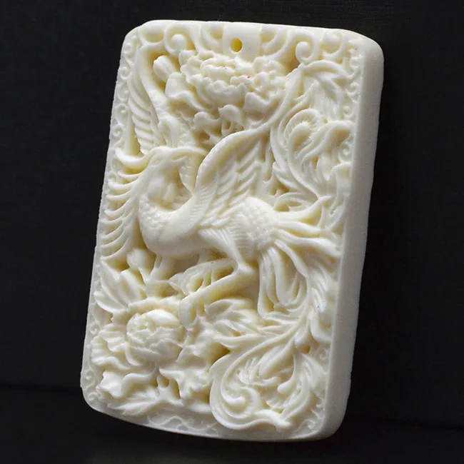 Yanting Мужская подвеска из слоновой кости богатое ожерелье DIY аксессуары для