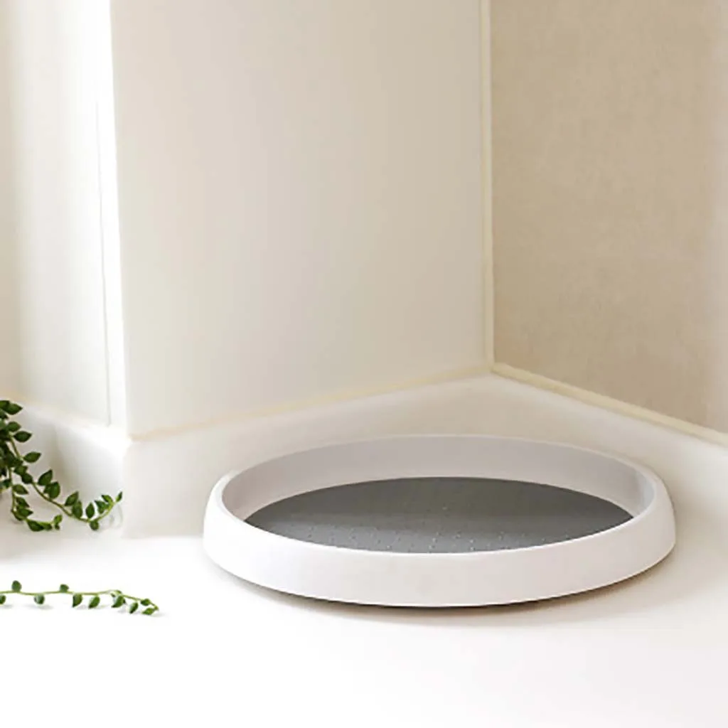 Вращающийся стеллаж для хранения приправ кухонный поднос угловой каркас