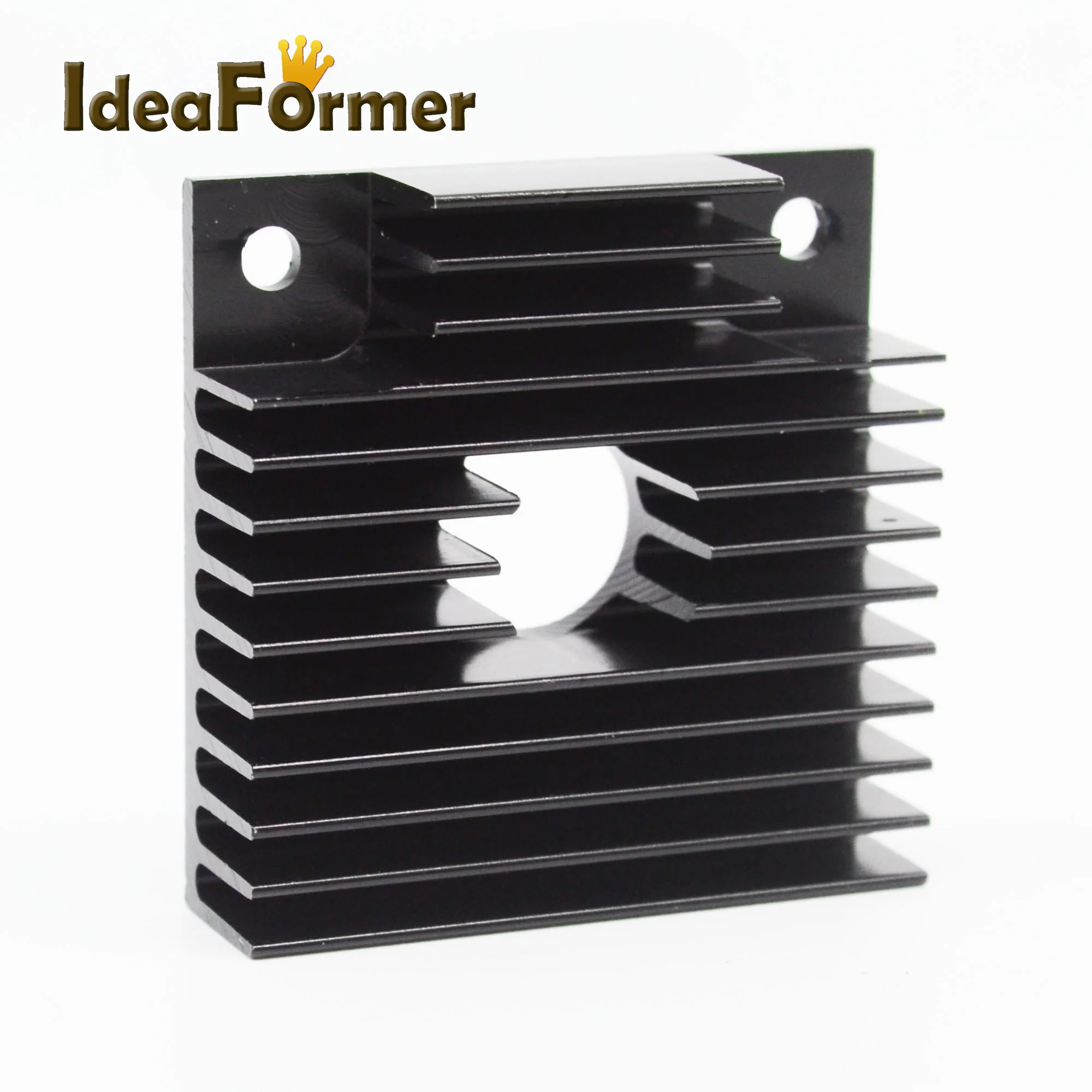 

MK7/MK8/MK9 Aluminum Heat Sink Black Radiator Fins 40*40*11mm Cooling Fin Stepper Motor Radiator Heat Dissipation Extruder