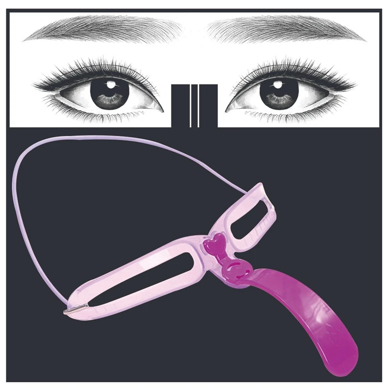 8 шт./компл. трафареты для бровей уход за модельный шаблон макияжа многоразовый