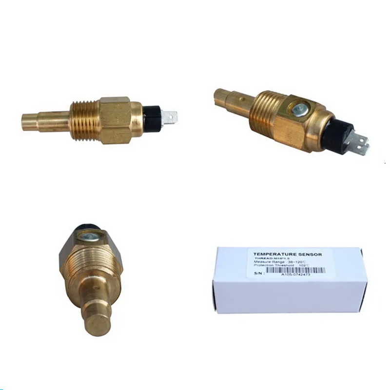 VDO 14mm 17mm 21mm Diesel Engine Water Temperature Sensor 120C alarm generator part universal brand origin electric sensor