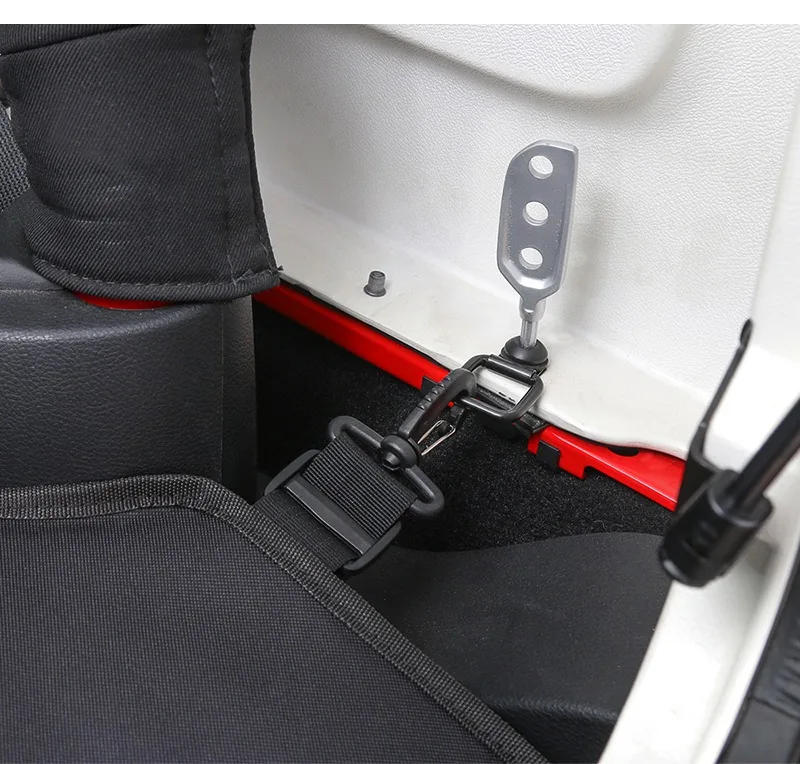 BAWA укладка багажника сетка для Jeep Wrangler JK 4 двери 2007- багаж Перевозчик занавес автомобиля сетки-держатели в Багажник автомобильный Органайзер